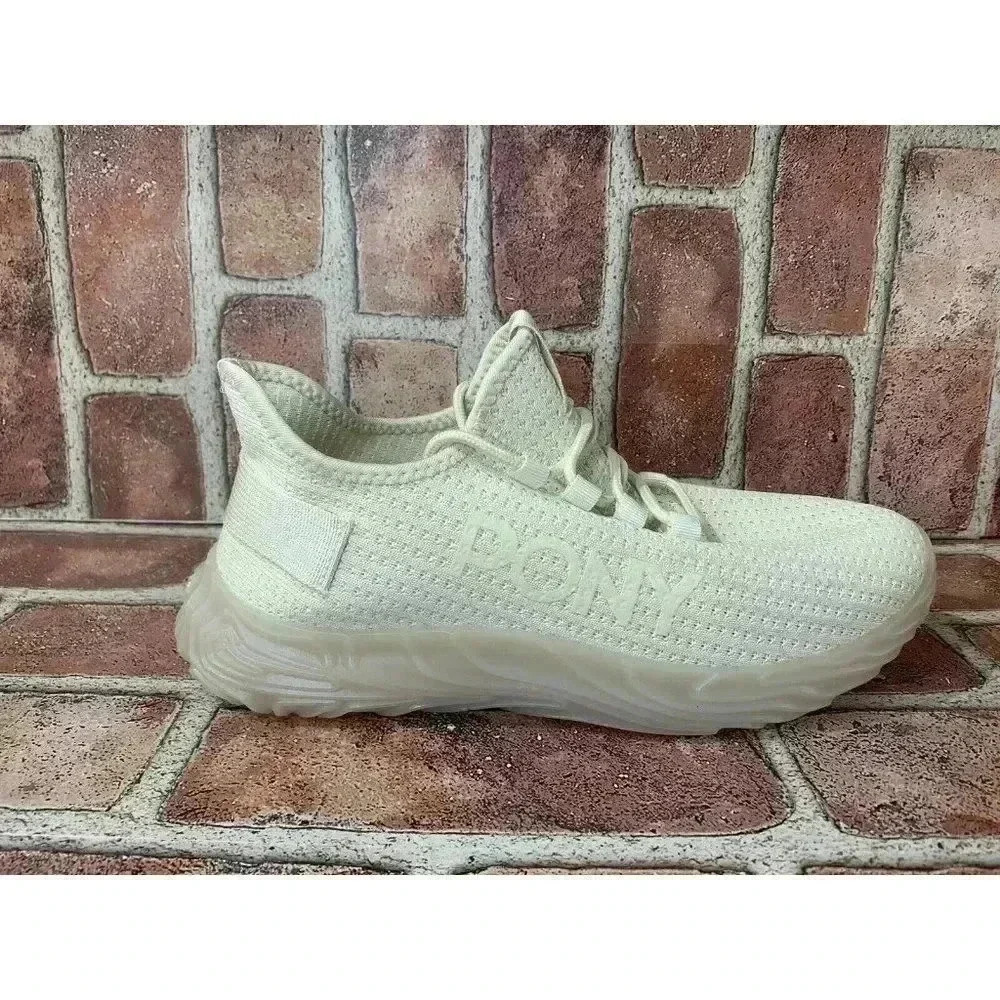 New Womens Pony Shoes sz 10 Cream Color pp2